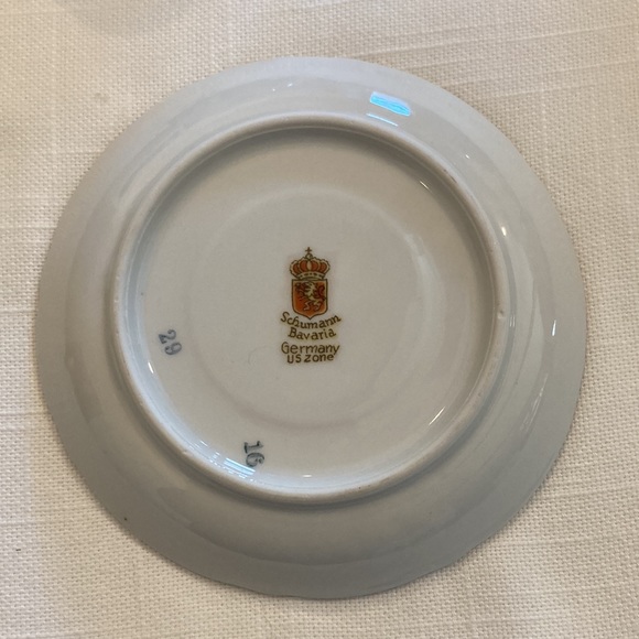 Vintage Demitasse Tea Cup and Saucer Germany US Zone 1945-1949 - Picture 5 of 8